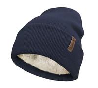 TOSKATOK - Gorro de Punto para Hombre y Mujer, Unisex, clásico, Suave, cálido, con Forro Polar térmico Suave