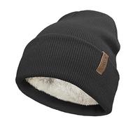 TOSKATOK - Gorro de Punto para Hombre y Mujer, Unisex, clásico, Suave, cálido, con Forro Polar térmico Suave