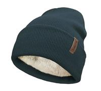 TOSKATOK - Gorro de Punto para Hombre y Mujer, Unisex, clásico, Suave, cálido, con Forro Polar térmico Suave
