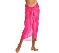 TOSKATOK Mujeres Niñas Sexy Elegante Playa Cubrir Pareo Falda Vestido