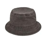 TOSKATOK Sombrero de Pescador Cubo y Sombrero para el Sol Algodón Puro Lavado Protección Solar UV Transpirable Playa Vacaciones Viajes