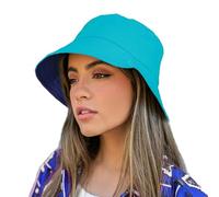 TOSKATOK® UPF 50+ Sombrero de Sol Reversible para Mujer, de algodón para Mujer - 2 Sombreros en 1