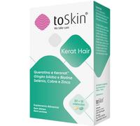 ToSkin Complemento alimenticio anticaída y anticaída Kerat Hair 45 caps.