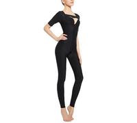 TOSOFT Faja De Cuerpo Entero For Mujer Moldeador De Cuerpo For Adelgazar Brazos Y Piernas Ropa Interior Especial For Después De La Liposucción Y Poscirugía (Color : Black, Size : XS/X-Small)
