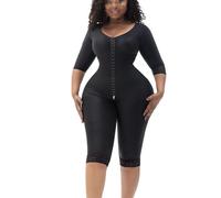 TOSOFT Faja Moldeadora De Cuerpo Completo For Mujer Moldeadora De Brazos Y Piernas For Liposucción Posoperatoria Y Posparto(Black,L/Large)
