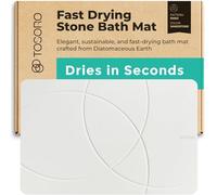 TOSORO - Alfombrilla de baño de Piedra, Alfombrilla de Ducha de Piedra Antideslizante de Tierra de diatomeas - Alfombra de baño Absorbente de Secado rápido - Diseño Elegante y Moderno, fácil de