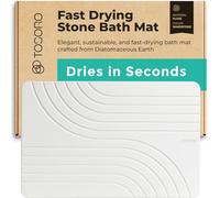 TOSORO - Alfombrilla de baño de Piedra, Alfombrilla de Ducha de Piedra Antideslizante de Tierra de diatomeas - Alfombra de baño Absorbente de Secado rápido - Diseño Elegante y Moderno, fácil de