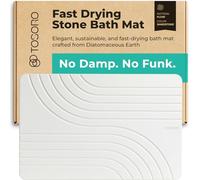 TOSORO - Alfombrilla de baño de Piedra, Alfombrilla de Ducha de Piedra Antideslizante de Tierra de diatomeas - Alfombra de baño Absorbente de Secado rápido - Diseño Elegante y Moderno, fácil de