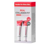 TOSOWOONG Real Colágeno Fit, Mascarilla Peel-Off Reafirmante, Glass Skin | Mascarilla wrapping de colágeno hidrolizado para elasticidad, glow, líneas finas, K-Beauty, 50 ml, Pack de 2