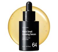 TOSOWOONG Sérum Caracol Negro y Ginseng 640.430ppm, Hidratante Facial, Cuidado Diario, Piel Radiante, Prebase de Maquillaje, K-Beauty, 30ml, 1.01 fl. oz.