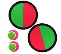 Toss and Catch Ball Game, Sticky Catch Toy Set, Interactive Outdoor Play 9.06x7.87x2.36 inches, Parent-Child Fun Activity, Portable Travel Equipment, for Kids, Backyard Camping