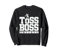 Toss Boss Frisbee Sports en la Playa Sudadera