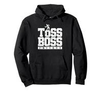 Toss Boss Frisbee Sports en la Playa Sudadera con Capucha