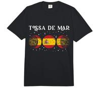 Tossa De Mar Bandera España Vacaciones España Comfort Colors Adult Heavyweight T-Shirt