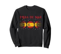 Tossa De Mar Bandera Española Vacaciones España Souvenir Sudadera