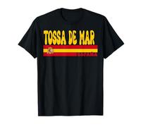 TOSSA DE MAR Ciudad España Vintage Estética Vacaciones de Verano Camiseta