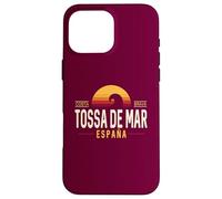 Tossa de Mar España | Tossa de Mar Costa Brava España Wave Carcasa para iPhone 16 Pro MAX