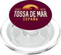 Tossa de Mar España | Tossa de Mar Costa Brava España Wave PopSockets PopGrip para MagSafe