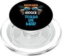 Tossa de Mar Playas Divertido España Vacaciones Coincidencia PopSockets PopGrip para MagSafe