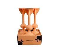 TOSSIT Juego Dardos de Silicona Ventosa - Juega con Familia y Amigos, Modos Petanca o Bocha Navidad, Diversión Portátil Todas Las Edades! Limited Edition Expansion, Peach