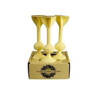 TOSSIT Juego Dardos de Silicona Ventosa - Juega con Familia y Amigos, Modos Petanca o Bocha Navidad, Diversión Portátil Todas Las Edades! Limited Edition Expansion, Sunflower