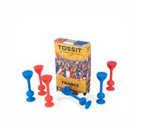TOSSIT Juego de Dardos con Ventosa, Bocce Interior Exterior para Suelo y Pared, Silicona Resistente y Duradera, World Football Edition