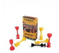 TOSSIT Juego de Dardos con Ventosa, Bocce Interior Exterior para Suelo y Pared, Silicona Resistente y Duradera, World Football Edition