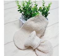 TOSSPER 1 Par Guantes Baño De Cáñamo Ducha Exfoliante Skin SPA Manopla De Toalla De Baño De Masaje