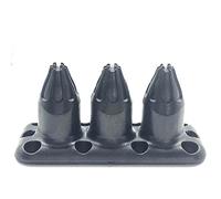 TOSSPER 1 Pc Delta Boots Studs Autodefensa Defensa Defensiva Zapato Combate Hebilla Kuba Kick Style