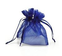 TOSSPER 100 Unids Bolsas Organdas Gasa Transparente Navidad Halloween Boda Fiesta Cumpleaños Caja Regalo Cajas Regalo Joyas Bolsas Embalaje