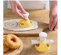 TOSSPER Molde De Rosquilla, Herramienta Pan De La Hornada Máquina del Cortador Postres De Pastelería Donut Maker para Suministros De Cocina