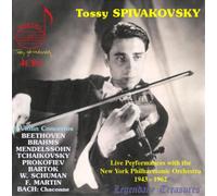 Tossy Spivakovs Tossy Spivakovsky: Live Performances With (CD) (Importación USA)