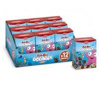 Tosta Rica Oceanix Mini Galletas de Chocolate Pack 12 Unidades x 120 g | Snacks Infantiles | Galletas Divertidas con Formas Marinas | Ideal para Meriendas y Colegios
