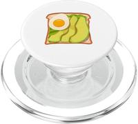 Tostada de huevo con aguacate PopSockets PopGrip para MagSafe