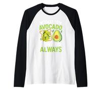 Tostada por la grandeza del aguacate siempre Camiseta Manga Raglan