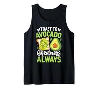 Tostada por la grandeza del aguacate siempre Camiseta sin Mangas