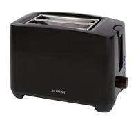 Tostador 2 Rebanadas Negro 750W Funciones Descongelar/Recalentar Bomann TA 6065 CB