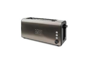 Tostador Black & Decker BXTO1000E 1 rebanada 900 W metal marrón funciones avanzadas