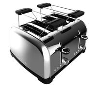 Tostadora Doble Toastin´ time 1700 1700W (Acero Inoxidable) - CECOTEC