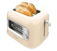Tostador Cecotec RetroVision Beige 700 W Ventana Visualización y 2 Ranuras Extraanchas