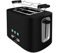 Tostador Cecotec Toast&Taste 9000 Double 2 ranuras extraanchas 980W acero inox negro