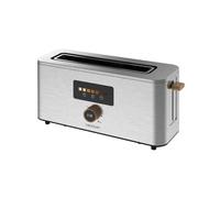 Cecotec tostadora vertical 1 ranura larga touch&toast extra. 1000 w,24