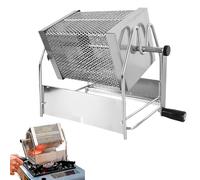 Tostador de granos café, herramienta para tostar Máquina tostadora frijoles con manivela uso doméstico,Máquina hornear Manual estufa, práctica