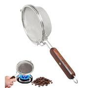 Tostador De Granos De Café Para Hogar - Sartén Manual De Acero Inoxidable Para Café,Accesorios Para Hornos Y Tostadoras Para Tiendas Uso Comercial Hogar Cafeterías Juventud Y Picnic