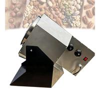 Tostador de semillas de girasol de grado comercial, máquina tostadora eléctrica de acero inoxidable de 6 libras con rotación automática, control de temperatura for maní, nueces(1000w)