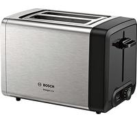 Bosch TAT4P420 tostadora 2 rebanada(s) 970 W Negro, Acero inoxidable