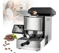 Tostador eléctrico de café con modos automáticos y manuales inteligentes, colección de humo, visión transparente, refrigeración automática para asar en casa, fácil de usar, perfecto para los amantes