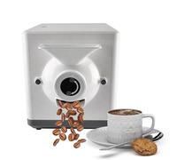 Tostador Eléctrico De Café De 1600 W, Equipo Eléctrico Automático para Tostar Frutos Secos, Calentamiento Giratorio De 360°, Temperatura Ajustable De 100 a 250 °C, Tolva Extraíble