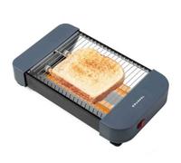 Grunkel - tostadora de pan de 300W y apto para 1 rebanada de pan con on/off y sin temporizador. bandeja recoge migas y 29 x 19 cm de superficie total