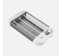 Tostador horizontal cueto 600w blanca 2tubos quarzo tempo. bandeja rec